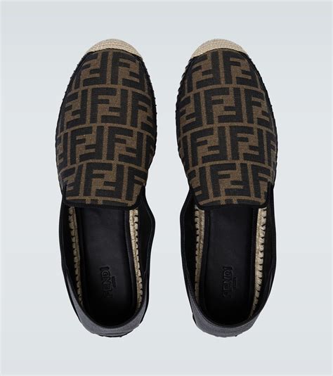 fendi logo espadrilles|Fendi.